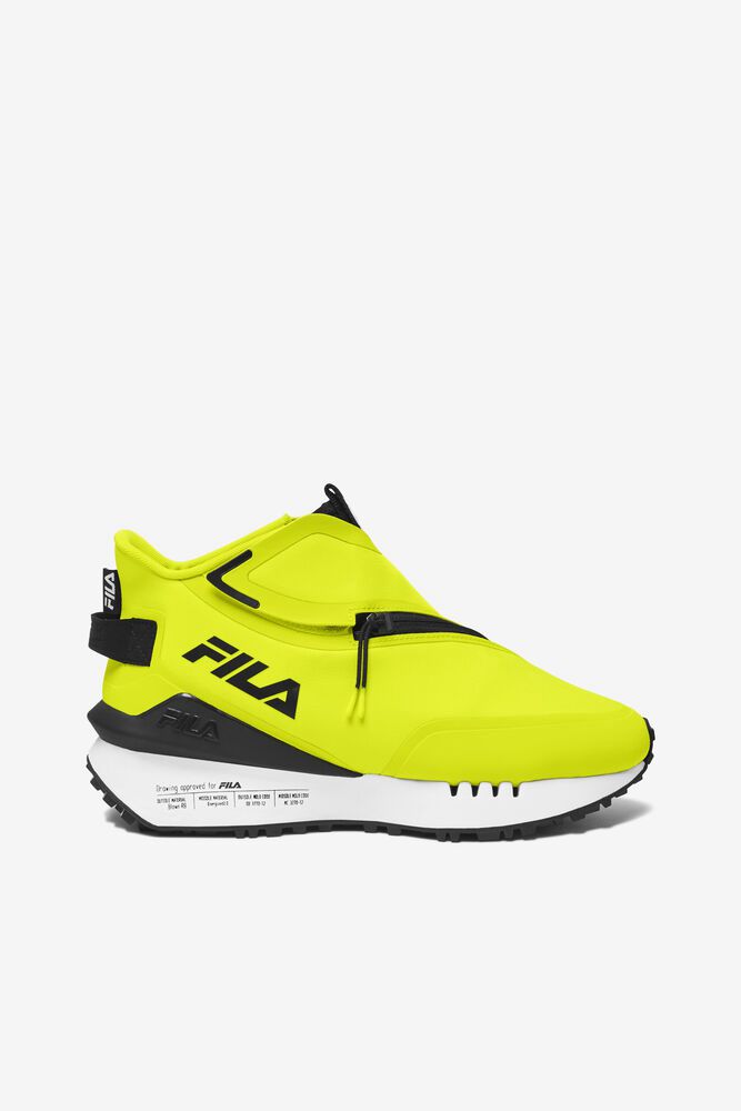 Fila Sneakers Space Runner Womens Yellow - India ZOW-385691